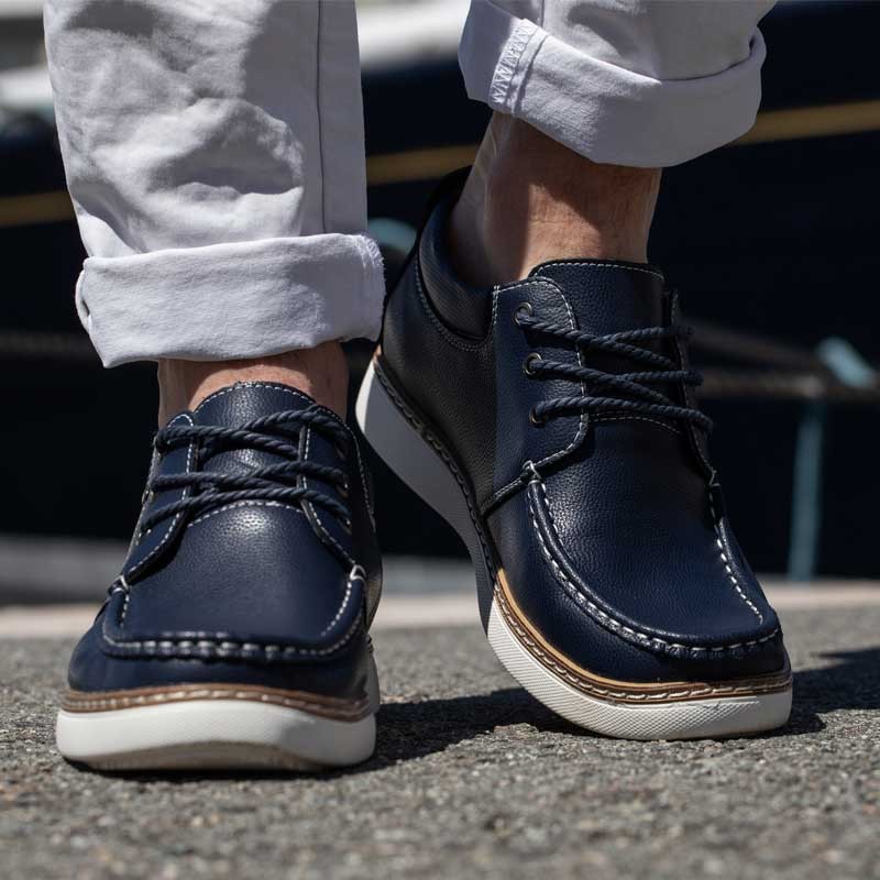 Chaussures rehaussantes Montale Marine +5.5cm