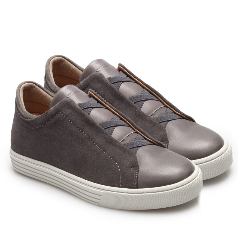 Sneakers Rehaussantes Vomero gris +6 cm