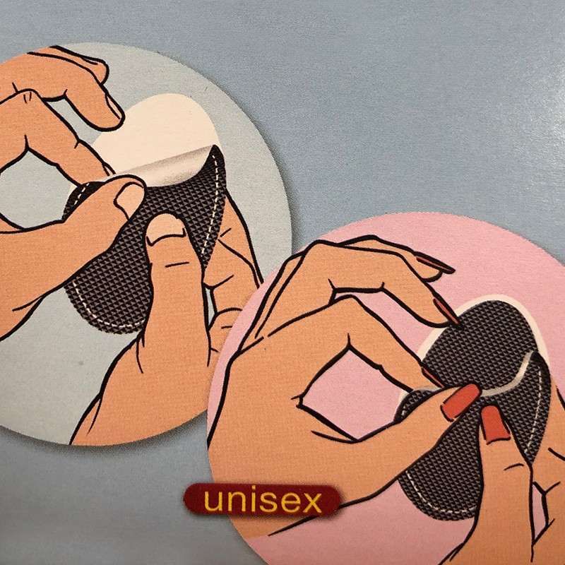 Patins autocollant - kit entretien chaussures - pour chaussures grandissantes Mario Bertulli