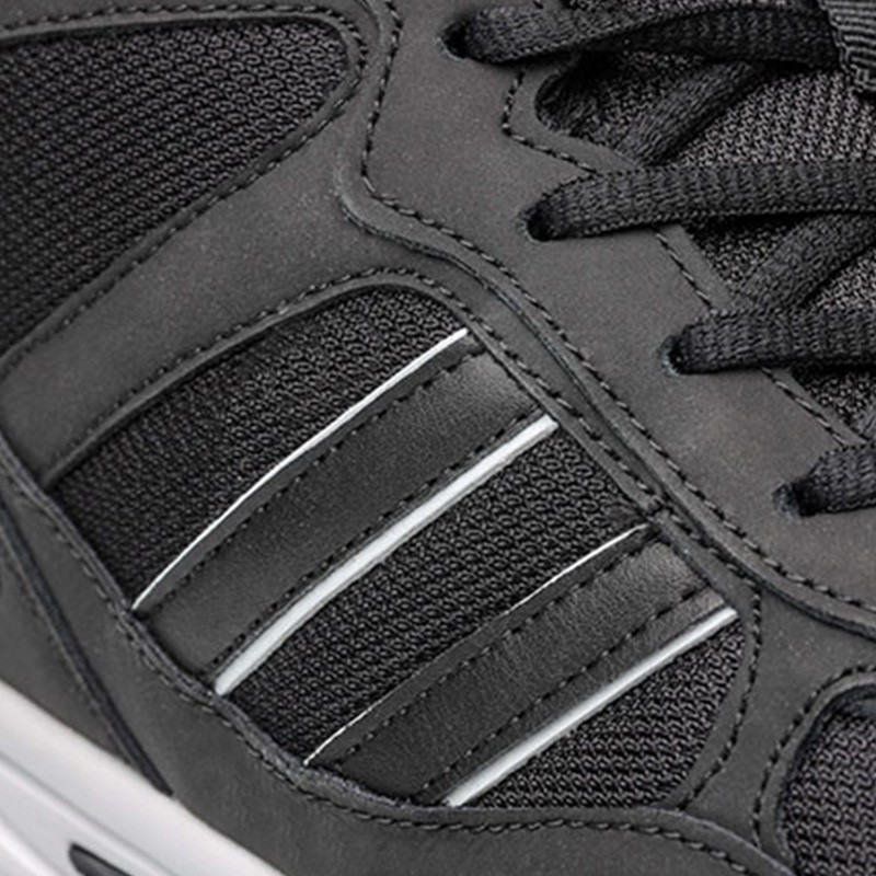 Basket Homme rehaussante  | Noir +7 CM | Mario Bertulli