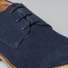 Chaussure Derby compensée Homme | Marine +6 CM | Mario Bertulli