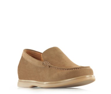 Mocassin rehaussant Homme | Sable +6 cm | Mario Bertulli