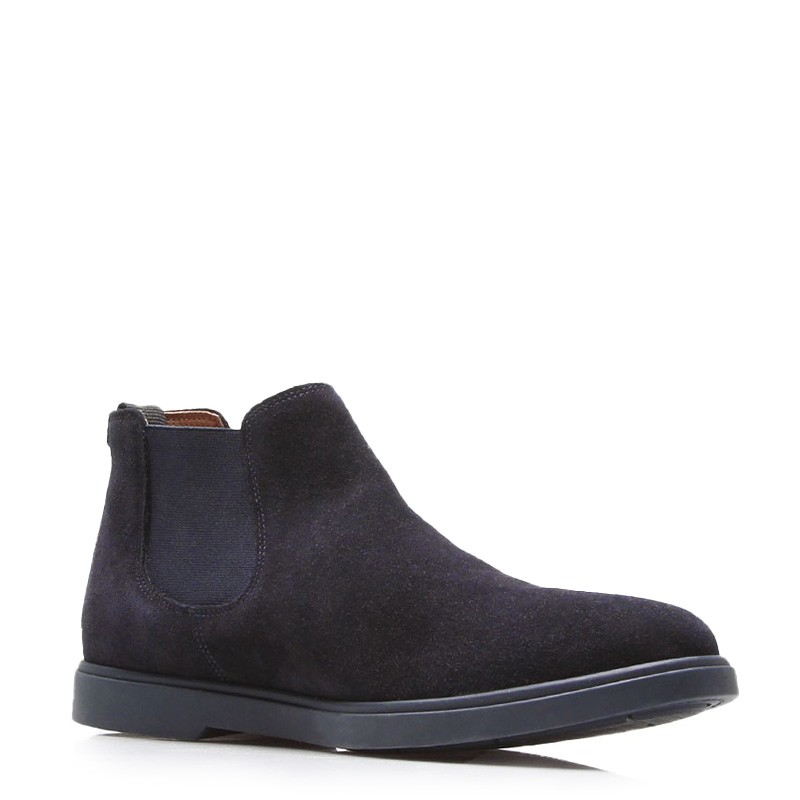 Bottines compensées Homme | Marine +6cm | Mario Bertulli