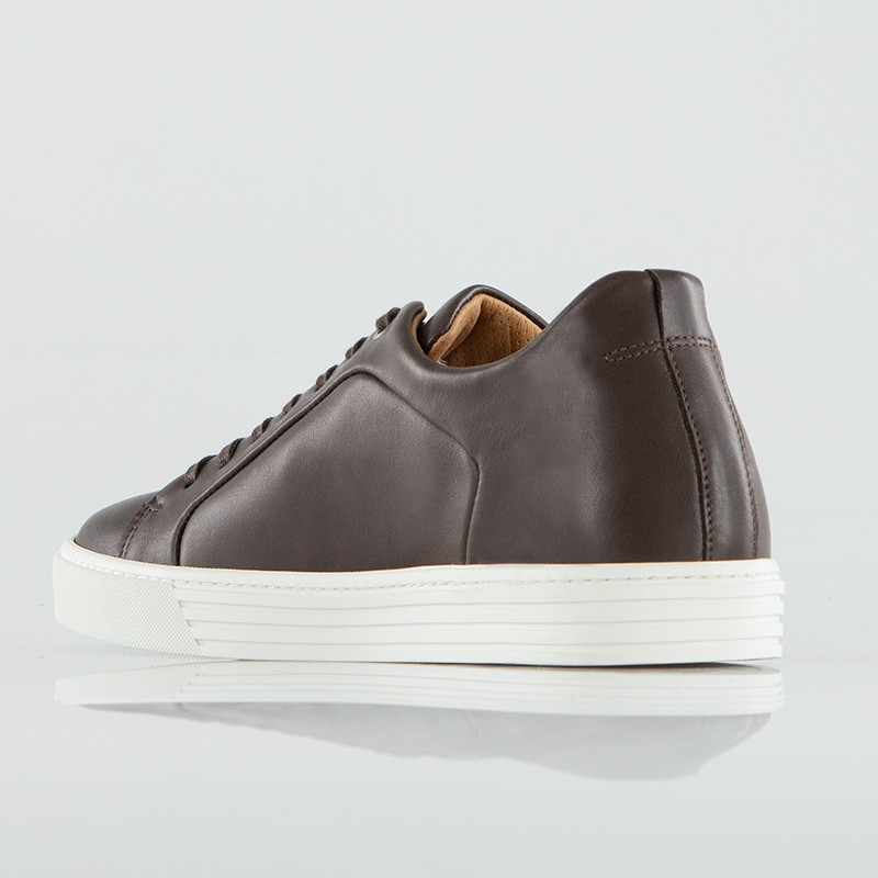 Sneaker talon compensé Homme | Marron +6 CM | Mario Bertulli