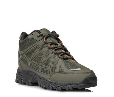 Basket Homme rehaussante  | Kaki +7 CM | Mario Bertulli