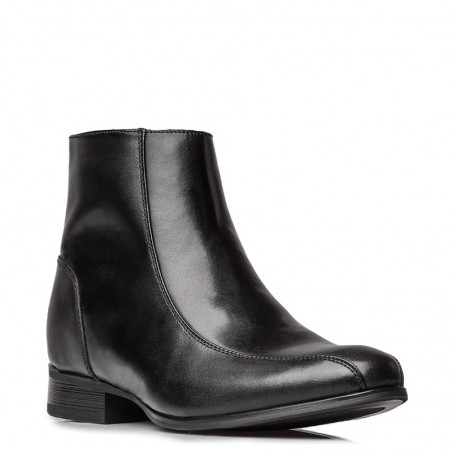 Bottes compensées Homme | Noir +7 CM | Mario Bertulli