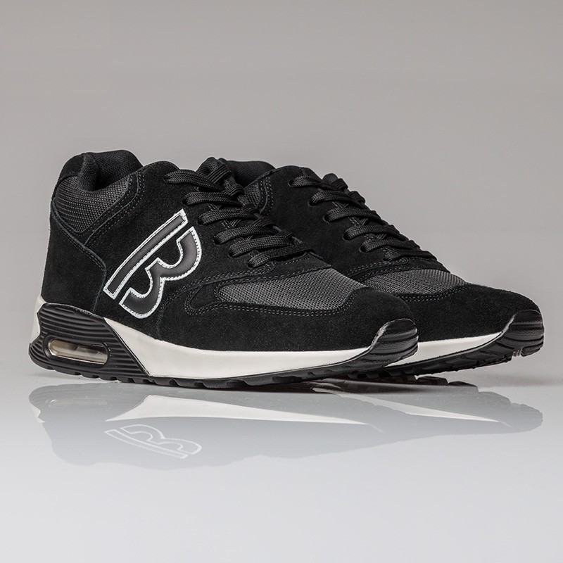 Basket Homme rehaussante  | Noir +7 CM | Mario Bertulli