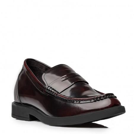 Mocassin rehaussant Homme | Bordeaux +6,5 CM | Mario Bertulli