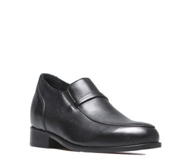 Mocassin rehaussant Homme | Noir +7 CM | Mario Bertulli
