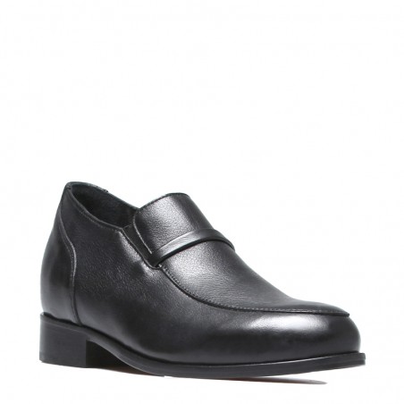 Mocassin rehaussant Homme | Noir +7 CM | Mario Bertulli