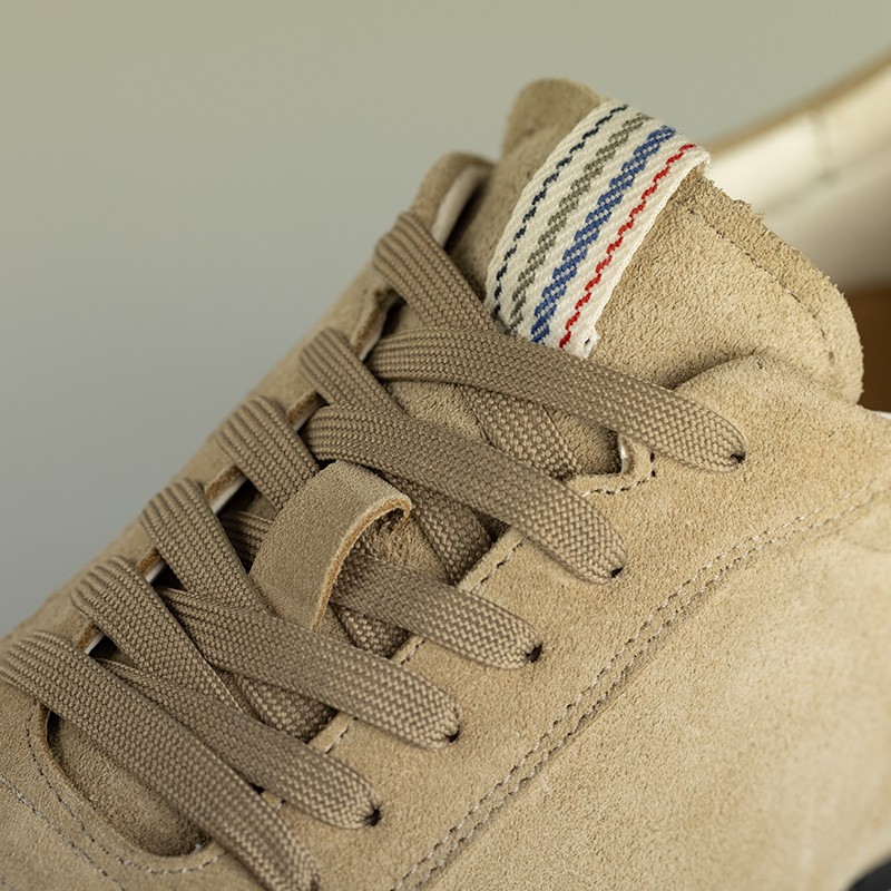 Basket Homme rehaussante  | Torino beige +7,5cm | Mario Bertulli