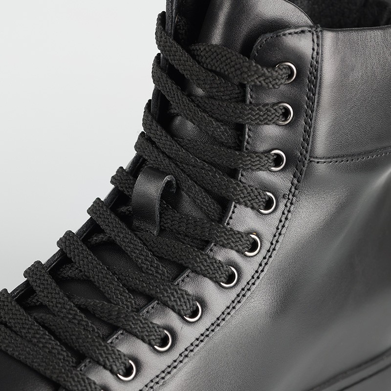 Sneaker Mello noir +8cm - mario bertulli