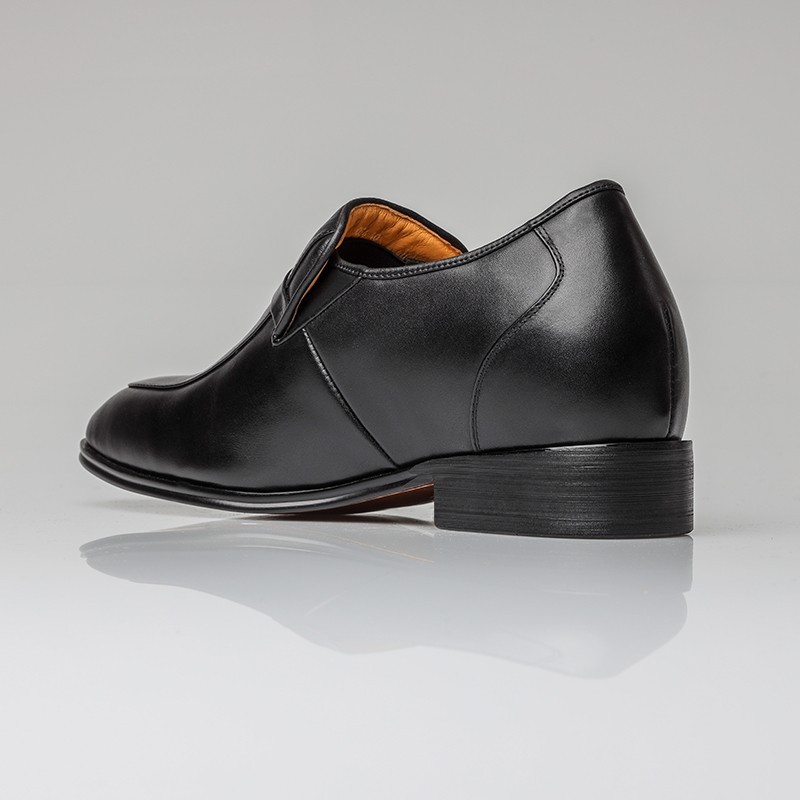 Mocassin rehaussant Homme | Noir +8 CM | Mario Bertulli