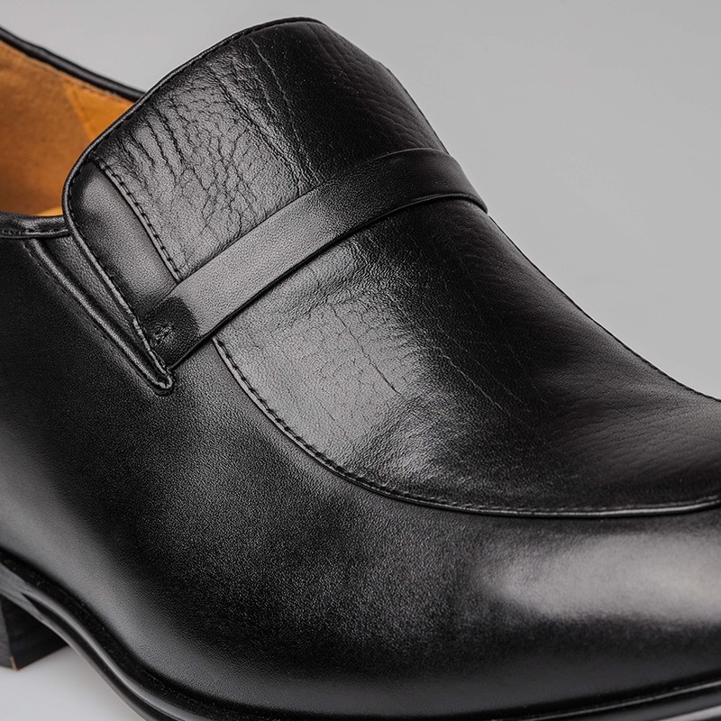 Mocassin rehaussant Homme | Noir +8 CM | Mario Bertulli
