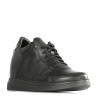 Sneaker talon compensé Homme | Noir +9 cm | Mario Bertulli