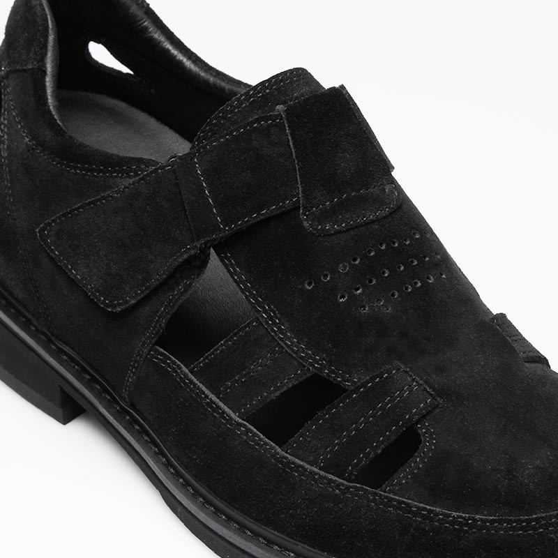 Sandales Arcola Noir +8cm - mario bertulli