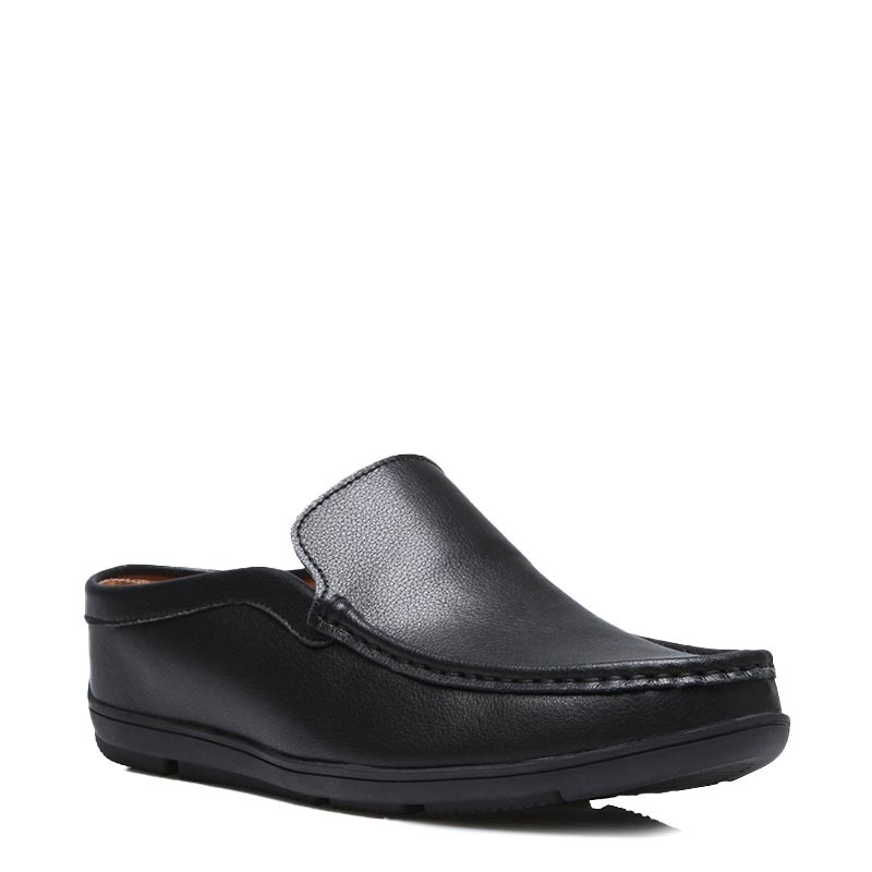 Sandales rehaussantes Homme | Noir +5,5 CM | Mario Bertulli