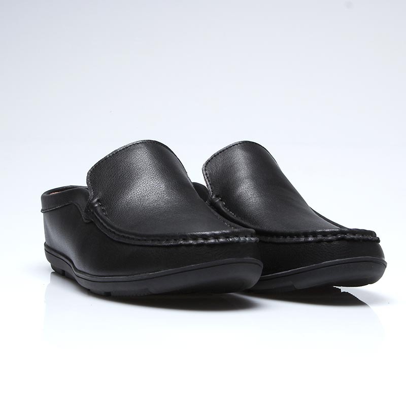Sandales rehaussantes Homme | Noir +5,5 CM | Mario Bertulli