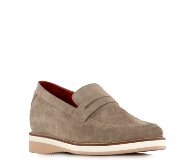 Mocassin rehaussant Homme | Sable +7,5 cm | Mario Bertulli