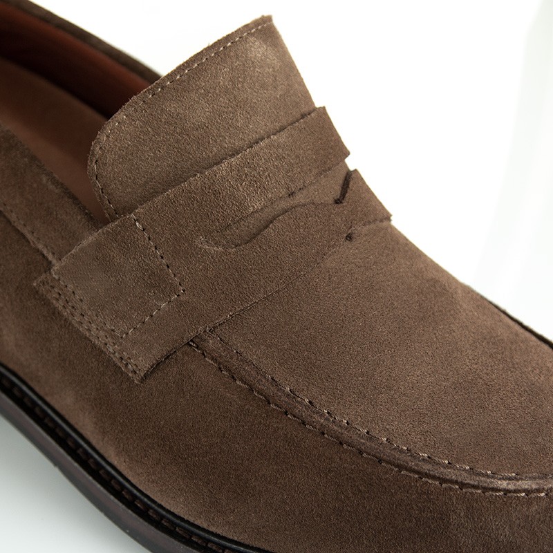 Mocassin rehaussant Homme | Tabac +7,5 cm | Mario Bertulli