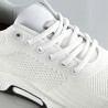 Basket Homme rehaussante  | blanc +5.5cm | Mario Bertulli