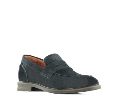 Forio Mocassins Rehaussants Marine +7,5 cm
