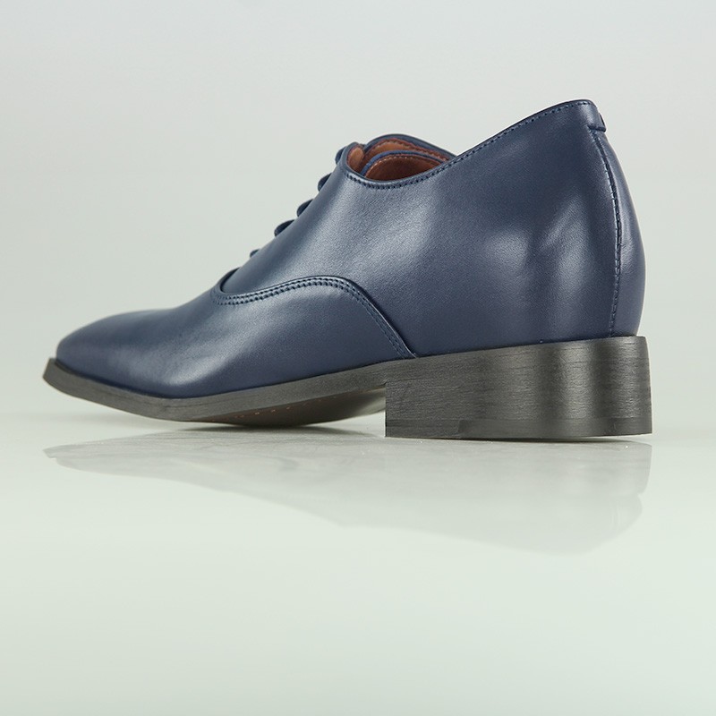 Richelieu compensé Homme |Marine +7,5 CM | Mario Bertulli