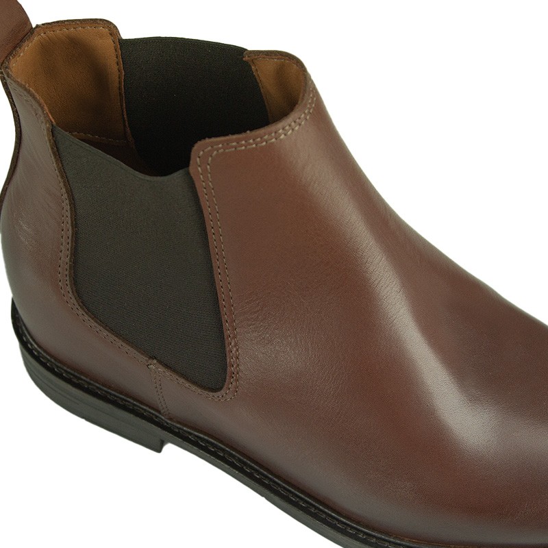 Bottines rehaussantes Homme | marron +7,5cm | Mario Bertulli