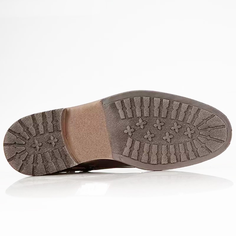 Bottines fourrés compensées  Homme | Noir +7.5 CM | Mario Bertulli