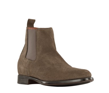 Bottines rehaussantes Homme | taupe +6,5cm | Mario Bertulli