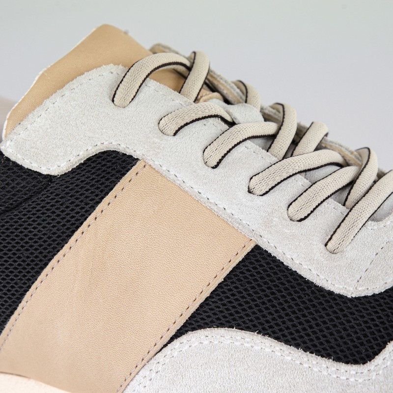 Bellagio Gris Sneakers +7.5 cm