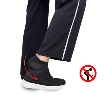 Monza noir Slip-ins +6,5cm