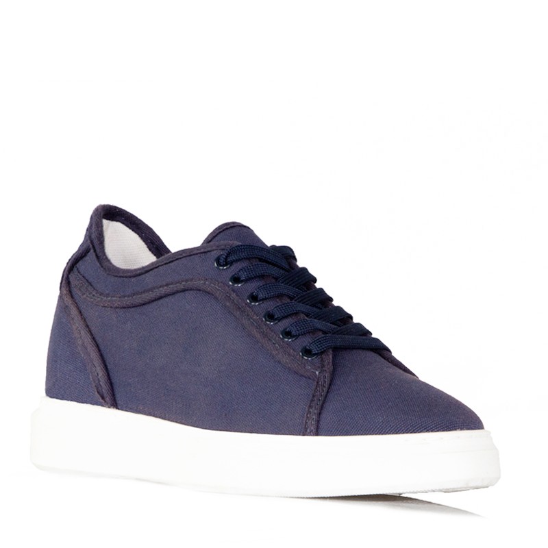 Sneakers rehaussantes Varenna Marine +7 cm