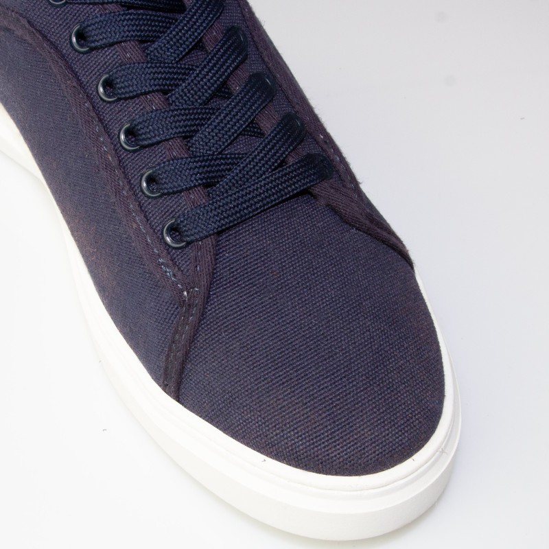 Sneakers rehaussantes Varenna Marine +7 cm