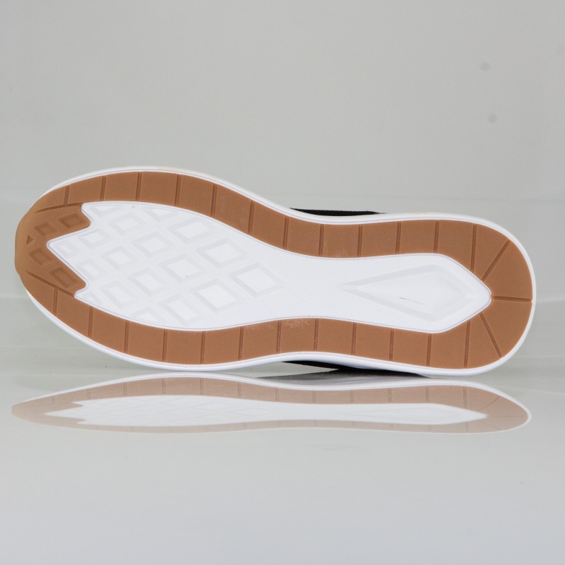 Baskets rehaussantes Meda noir +6.5cm