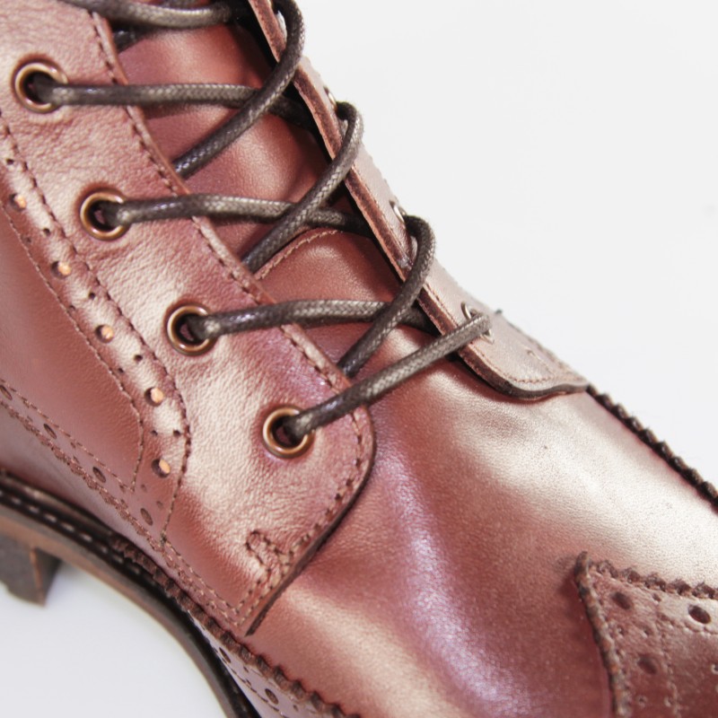 Vercelli Bottines Rehaussantes Marron +7 cm