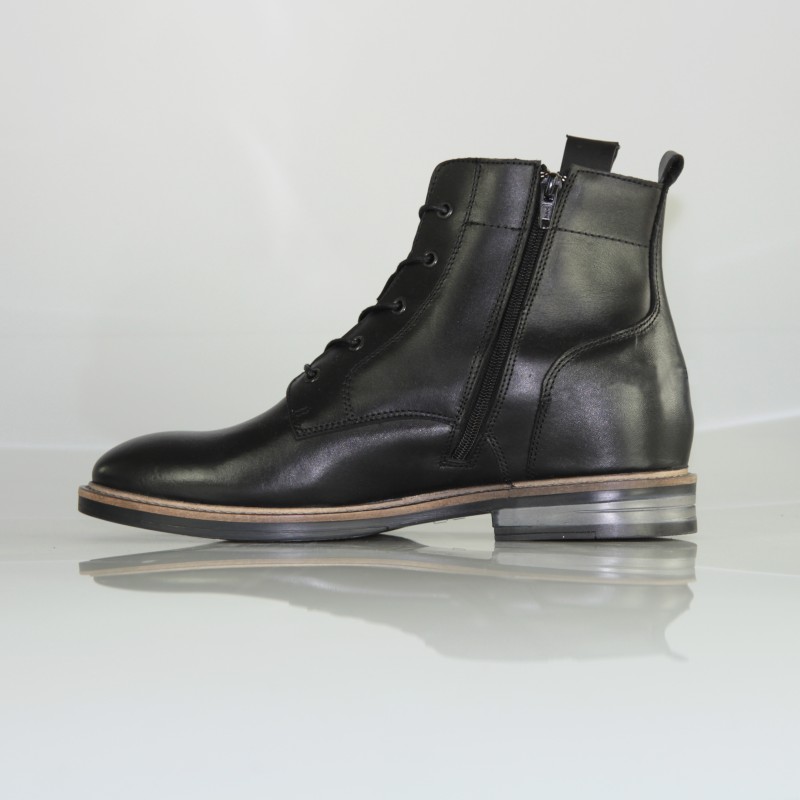 Siracusa Bottines Rehaussantes Noir +6 cm