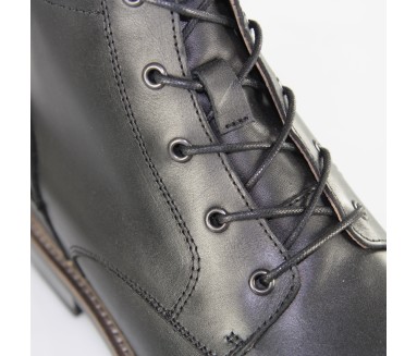Siracusa Bottines Rehaussantes Noir +6 cm