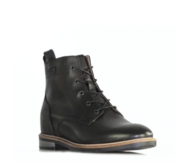 Siracusa Bottines Rehaussantes Noir +6 cm