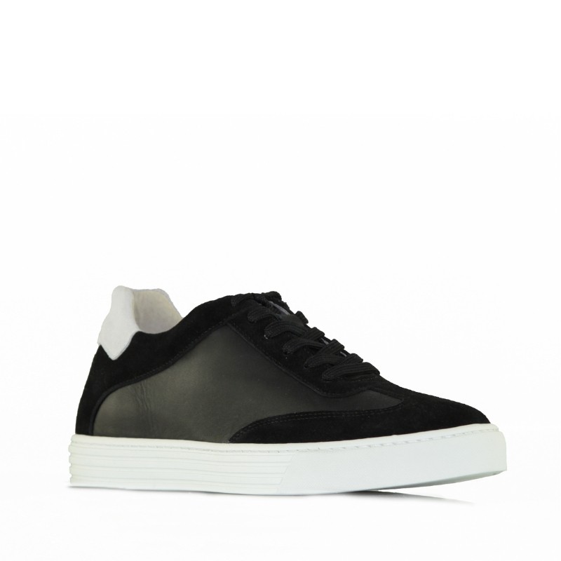 Treviso Sneakers Rehaussantes Noir +6 cm
