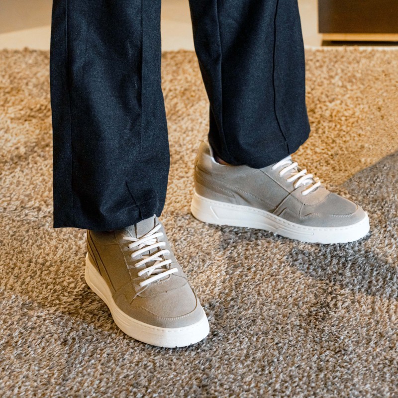 Bosa Sable Sneakers Rehaussantes +7 cm