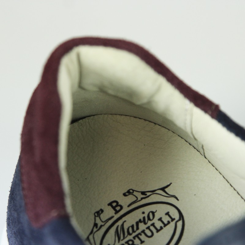 Sneakers Rehaussantes Treviso Marine +6 cm