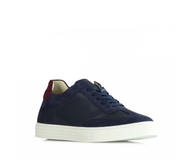 Treviso Sneakers Rehaussantes Marine +6 cm