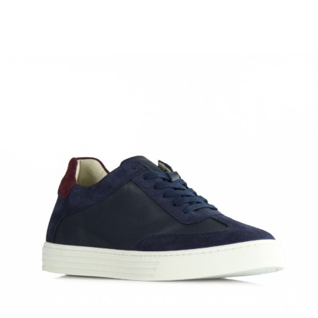 Sneakers Rehaussantes Treviso Marine +6 cm
