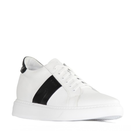 Vicenza Sneakers Rehaussantes Blanc +7 cm