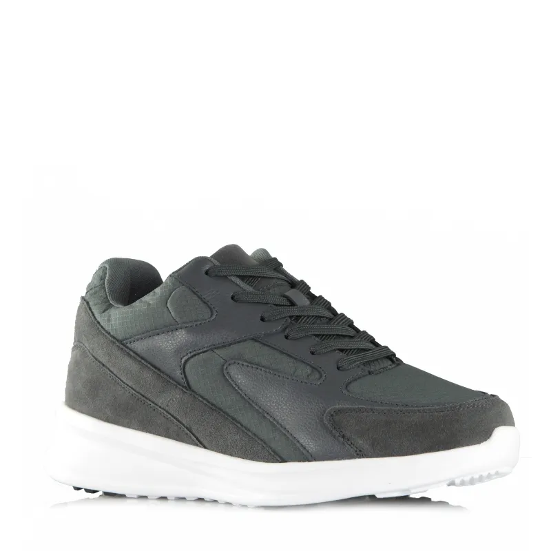 Veroli Sneakers Rehaussantes Gris foncé +6 cm