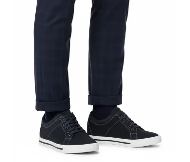 Sneaker Homme rehaussante  | Bleu +6 CM | Mario Bertulli