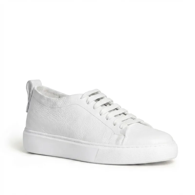 Rehaussantes Linosa Blanc | +6 cm Made in Italy