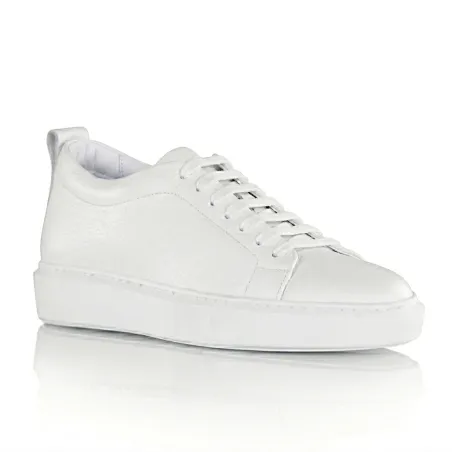 Rehaussantes Linosa Blanc | +6 cm Made in Italy