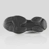 Baskets rehaussantes Messina gris +7.5 cm